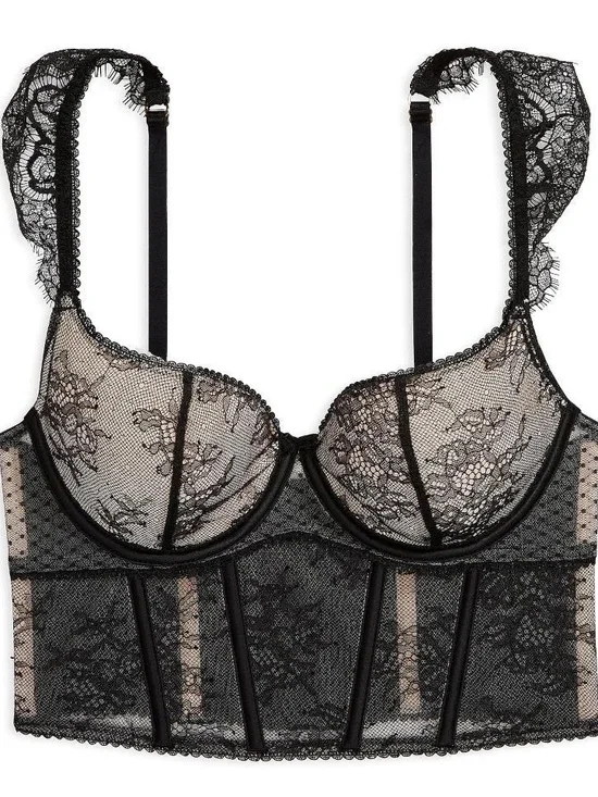 Victoria’s Secret Dream Angels Cap Sleeve Corset Top - Picture 2 of 6